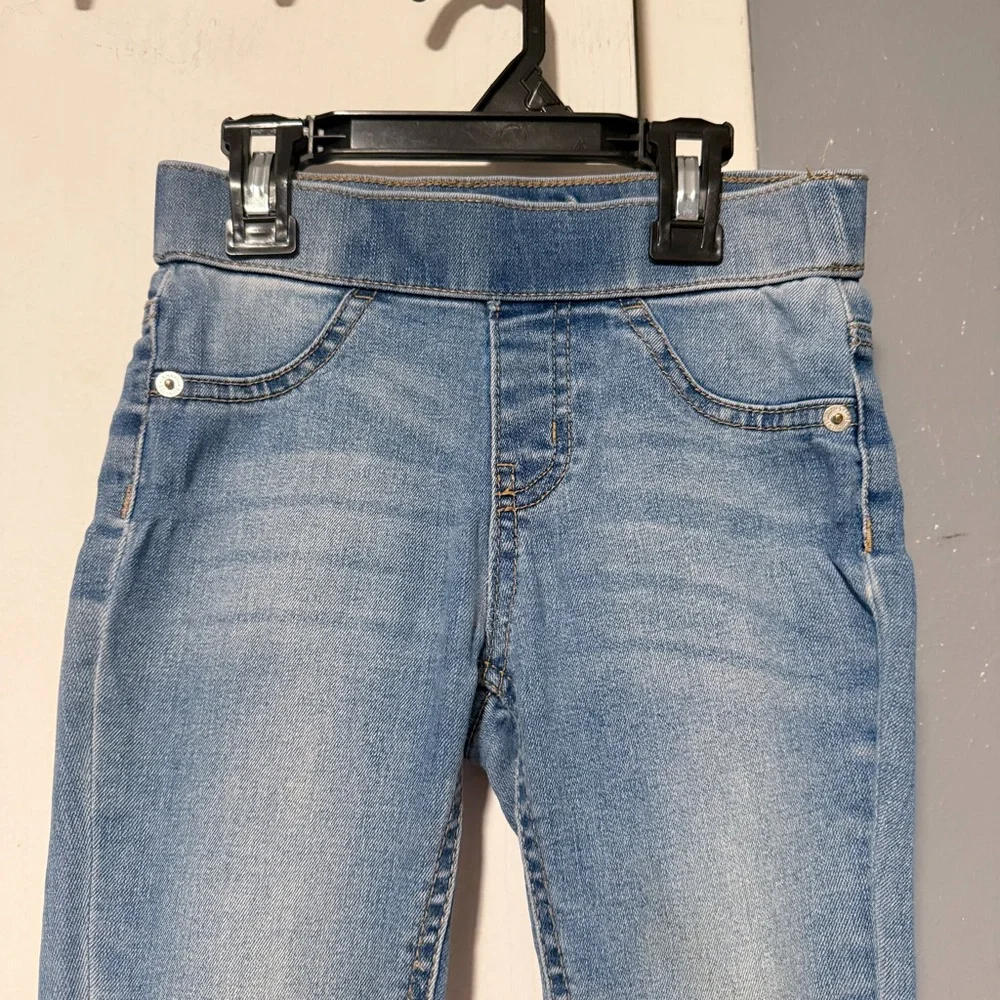 Justice Girls Light Blue Midrise Jeggings